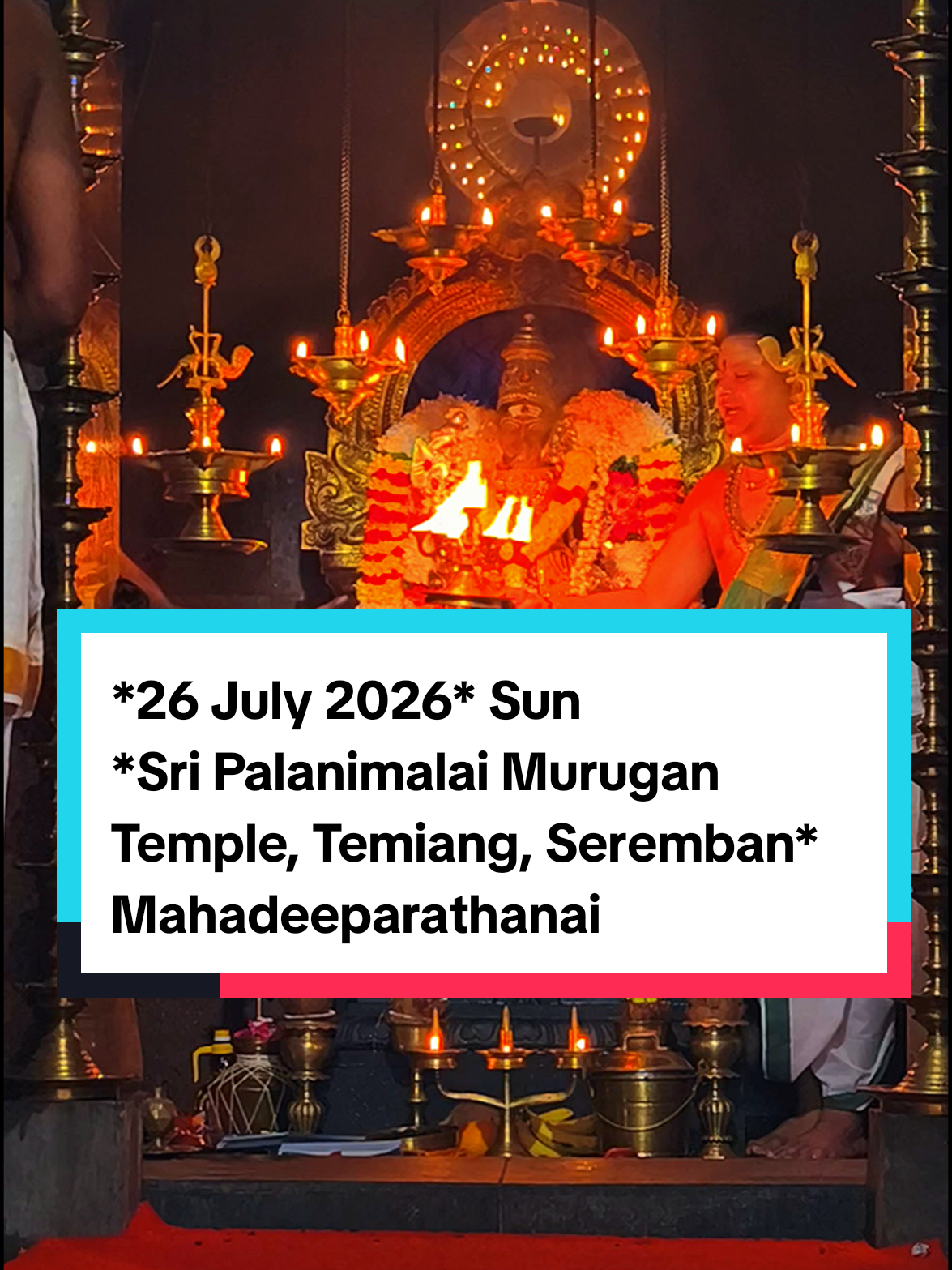 @SEREMBAN SRI PALANIMALAI TEMPL