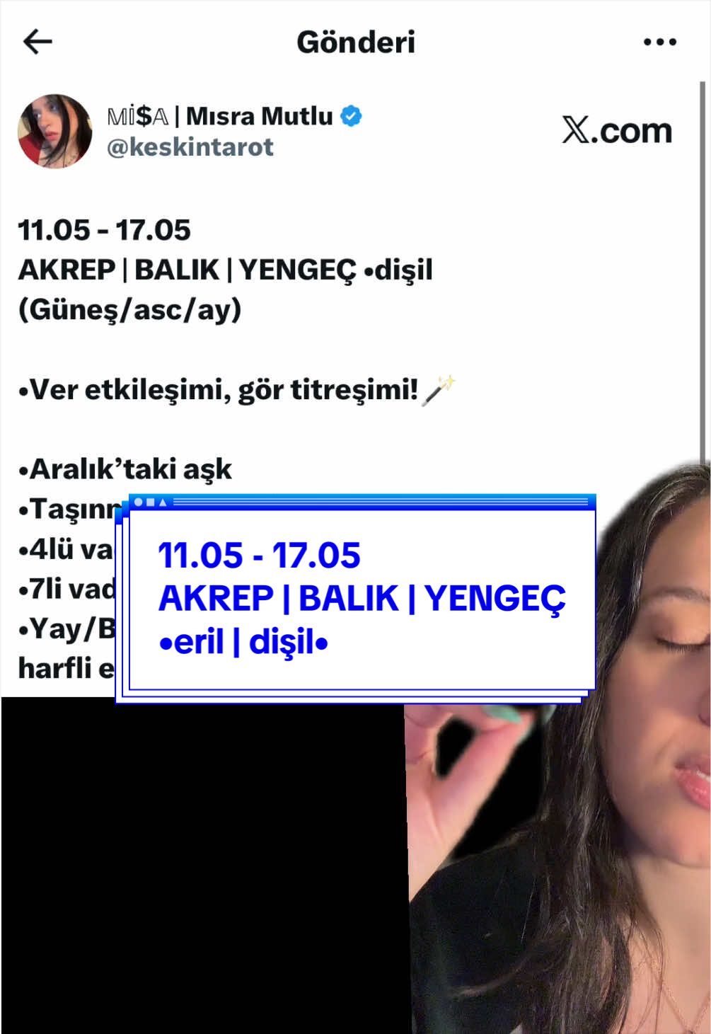 @𝕄𝕀̇$𝔸 | Mısra Mutlu