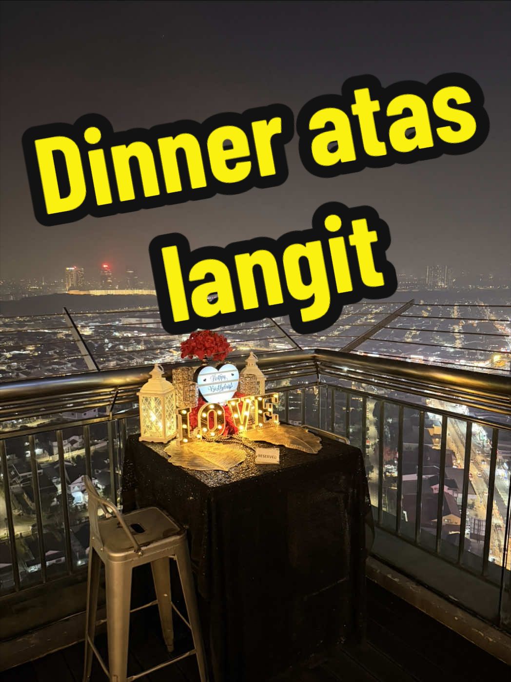 @Candle Light Dinner JB