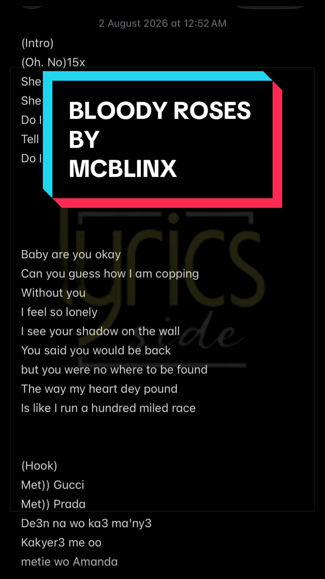 @LYRICS SIDE🎶🎵🎤