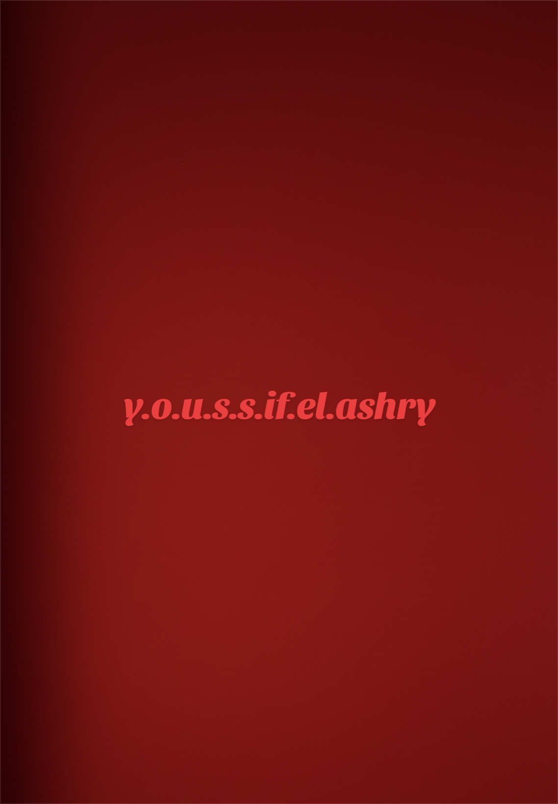 @Mostafa | مصطفى
