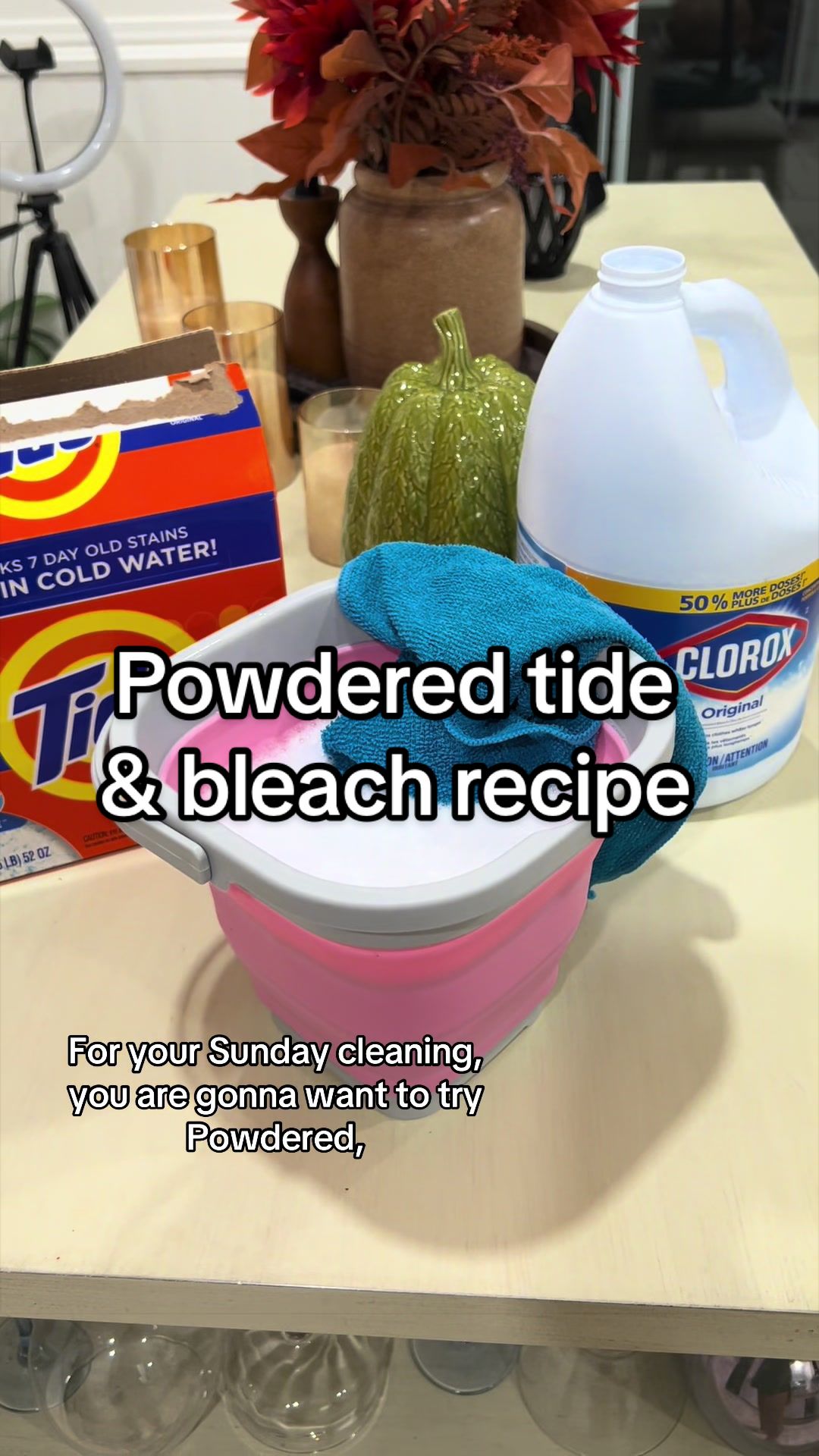 @Mom that loves to clean