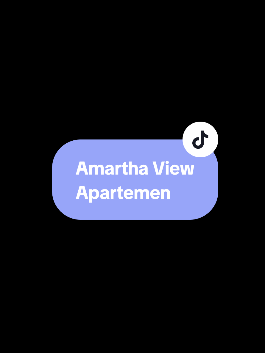 @Amartha View Apartemen