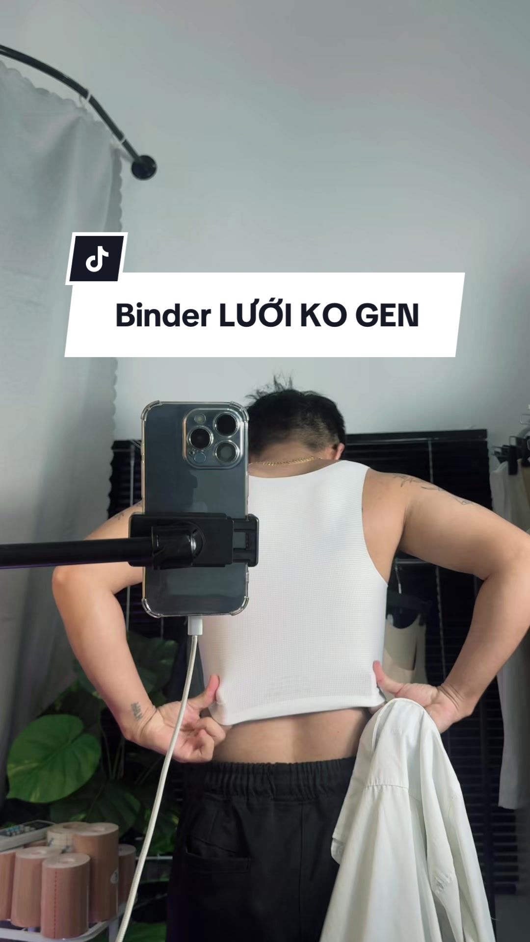 @Kh&aacute;nh &Aacute;o Nịt Tomboy Trans