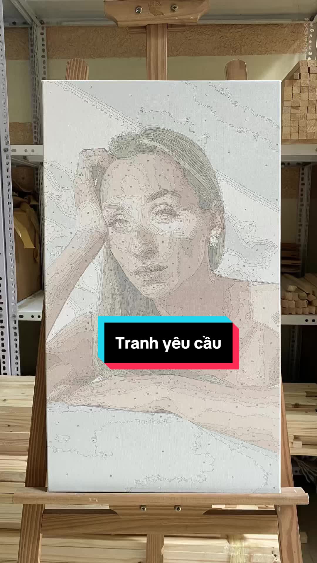 @Tranh số ho&aacute; GAM