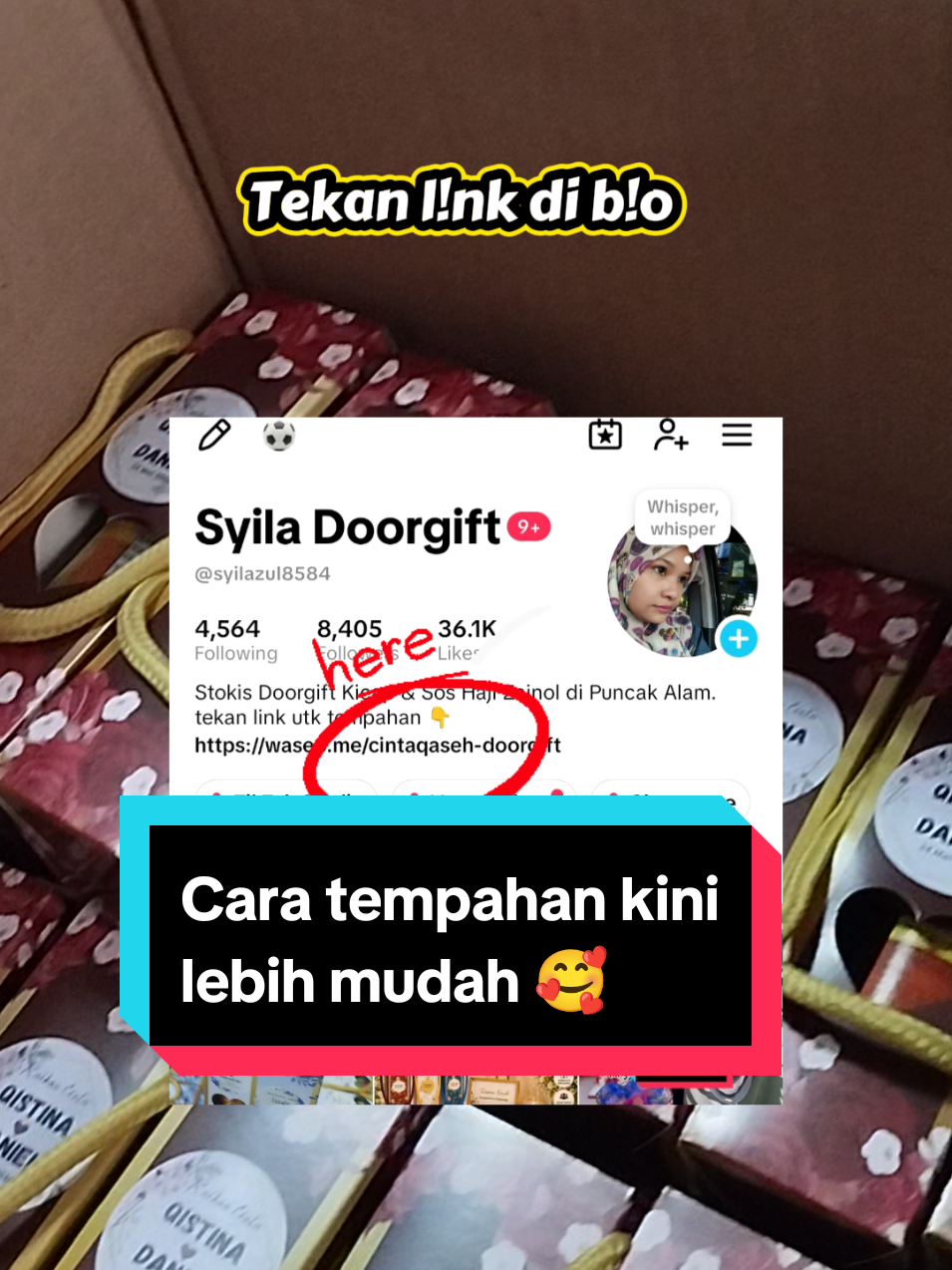 @Syila Doorgift