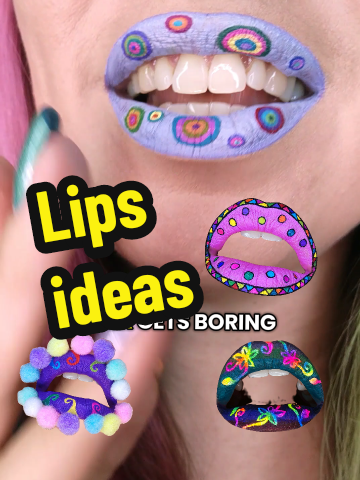 @TheMirrorBeauty lip art 💋🌈💄