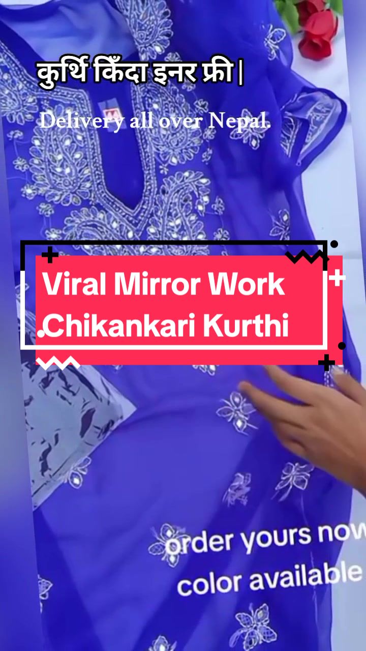 @Chikankari Kurthi