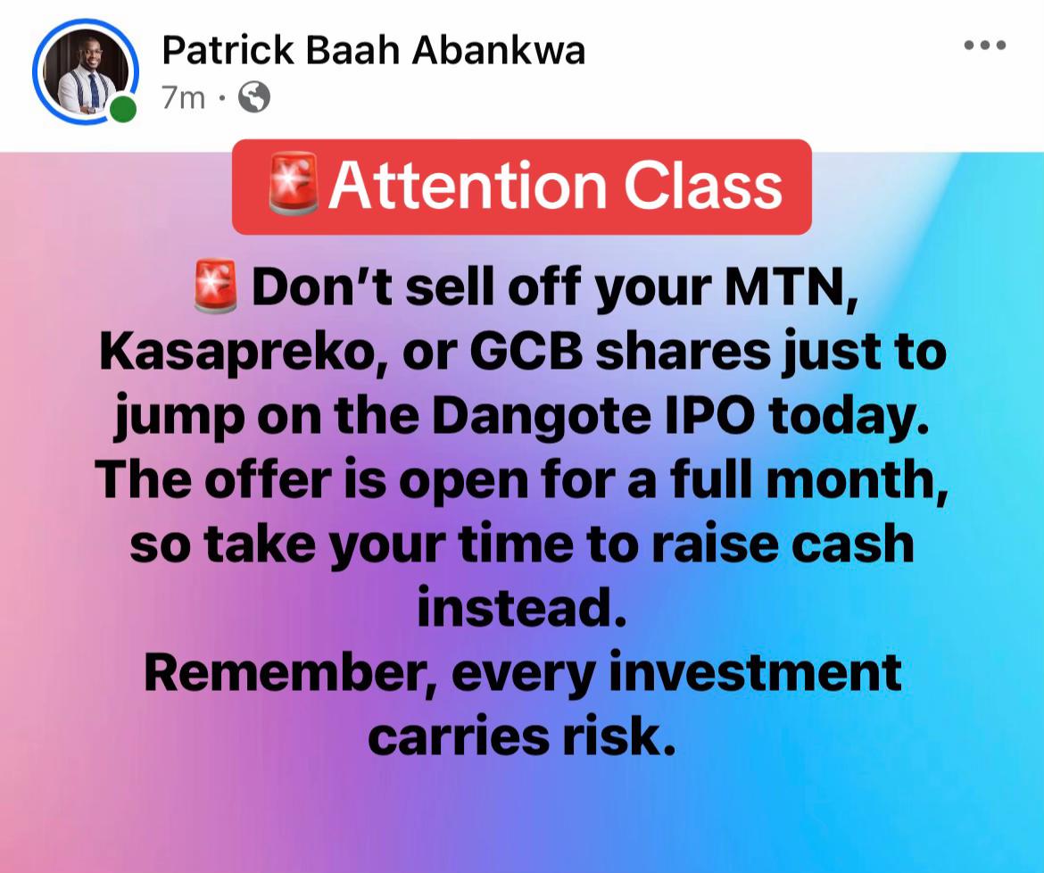 @Ghana&rsquo;s No.1 Financial planner