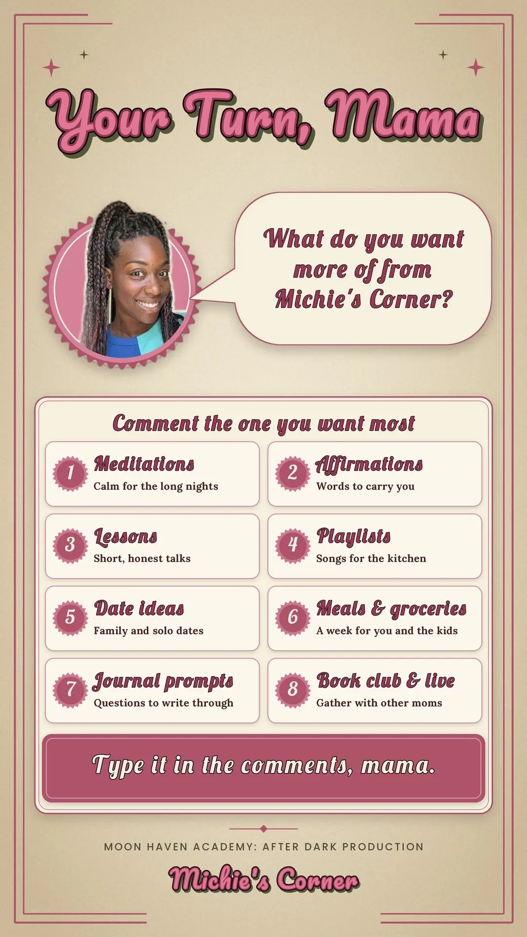 @Michie’sCorner