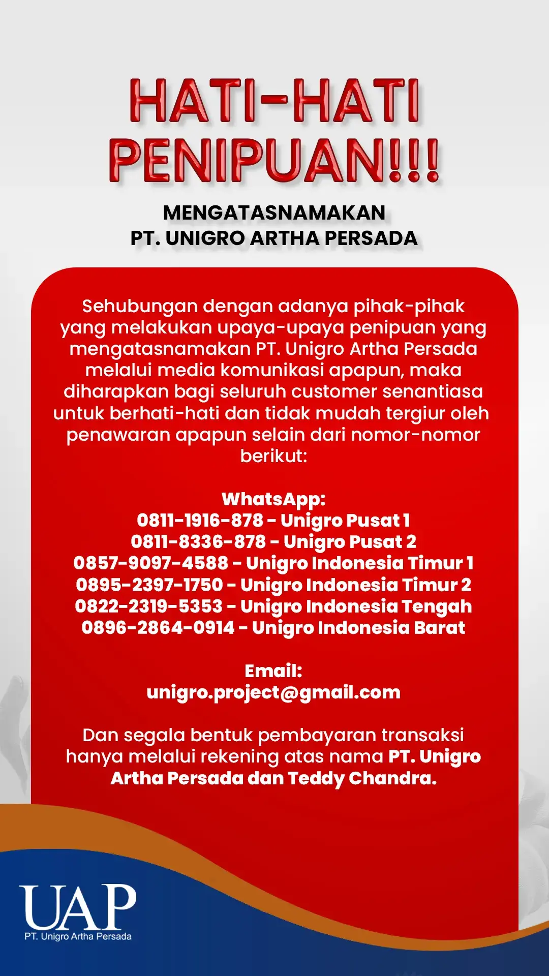 @Unigro Artha Persada Store