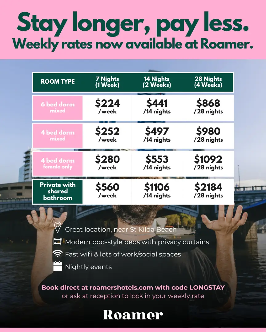 @Roamer St Kilda Hostel