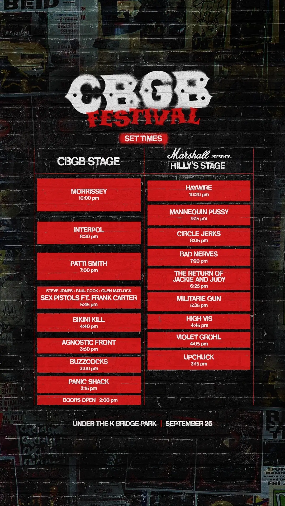 @CBGB FESTIVAL