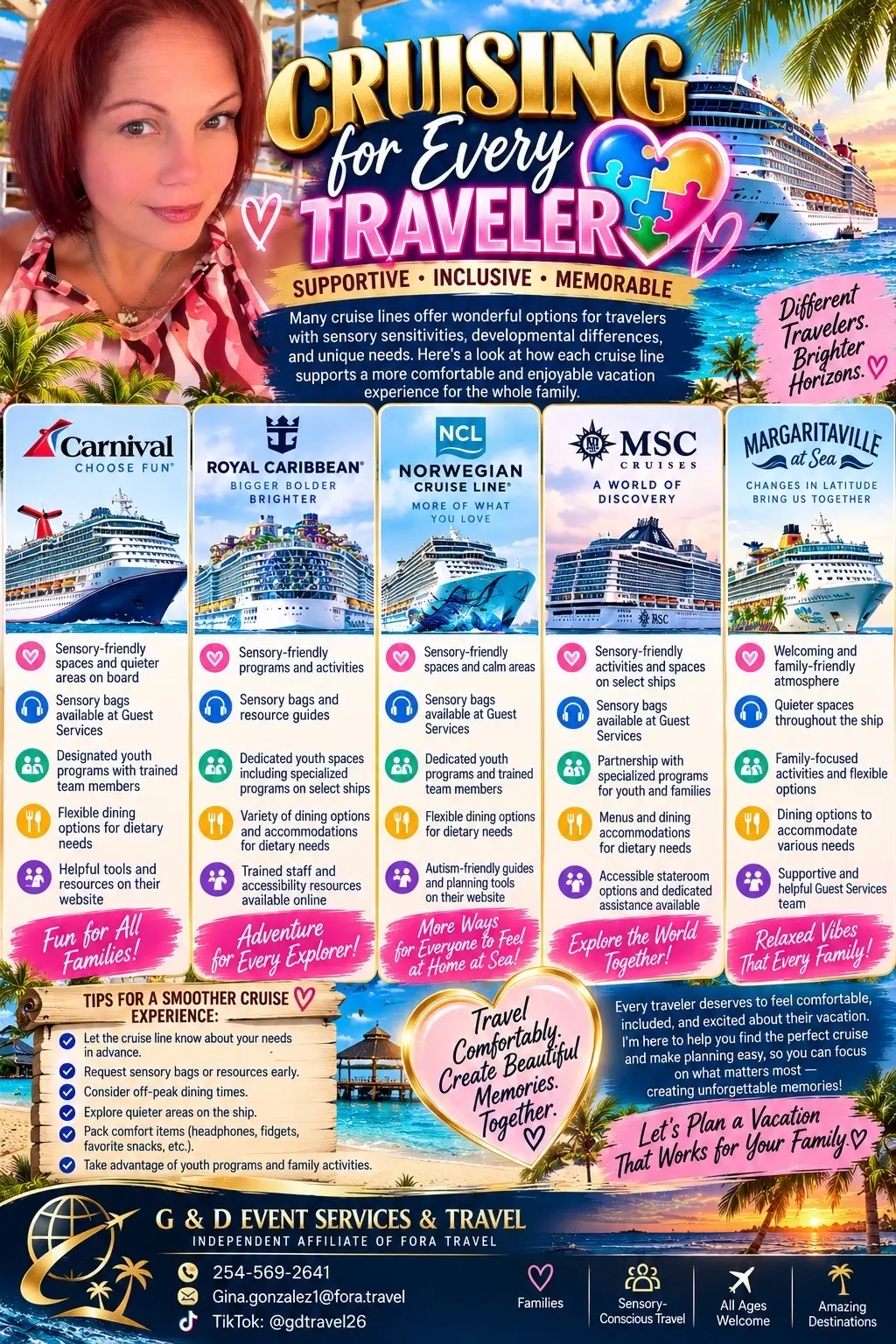 @G & D Travel โ๏ธ๐ณ๏ธ๐