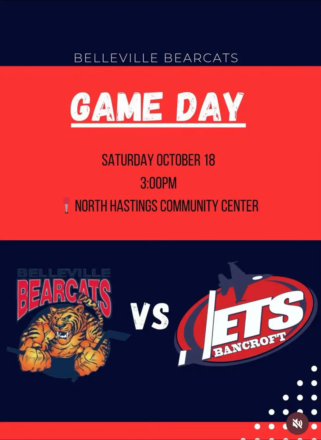 @Belleville Bearcats u18bb