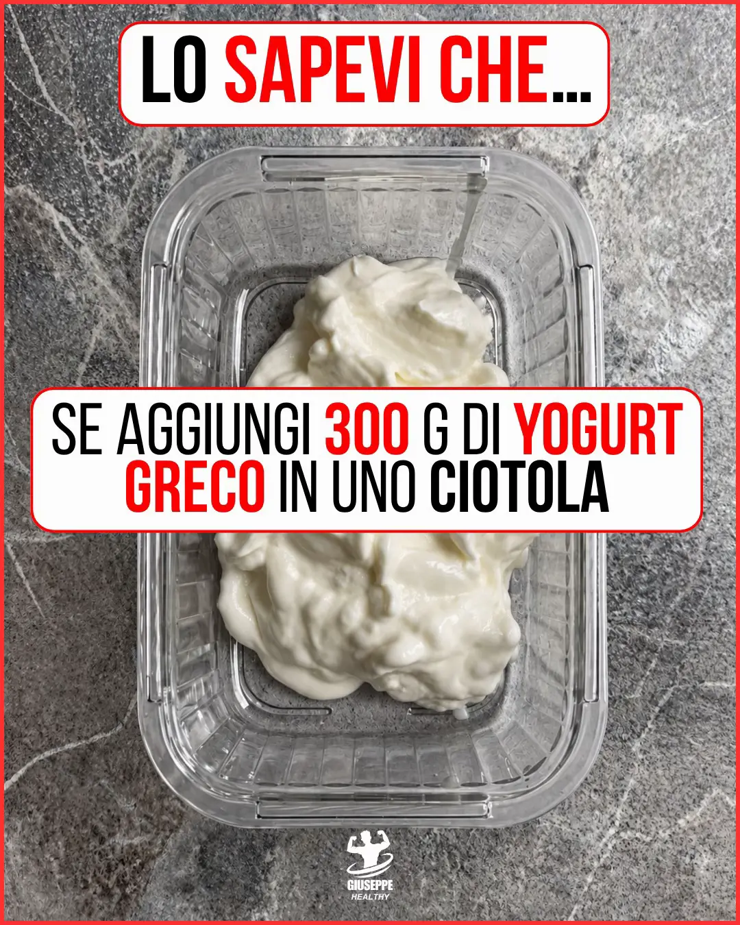 @Giuseppe Healthy