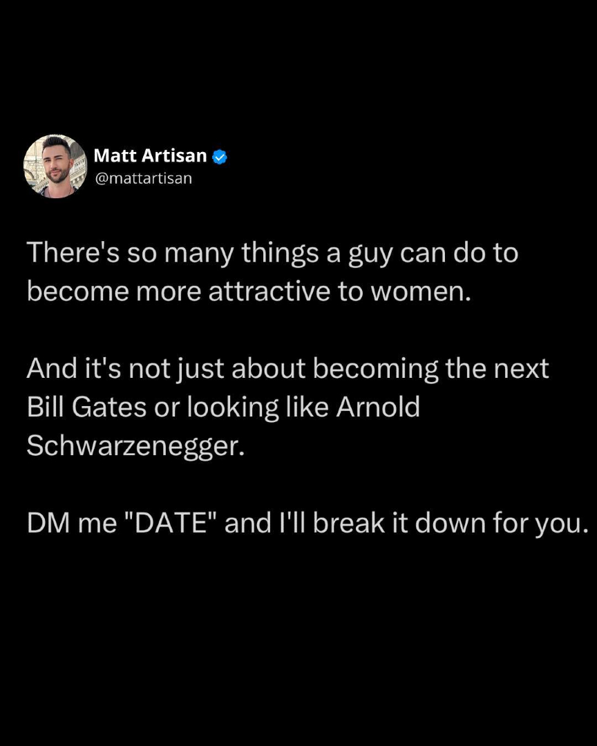 @Matt Artisan #1 Dating Coach