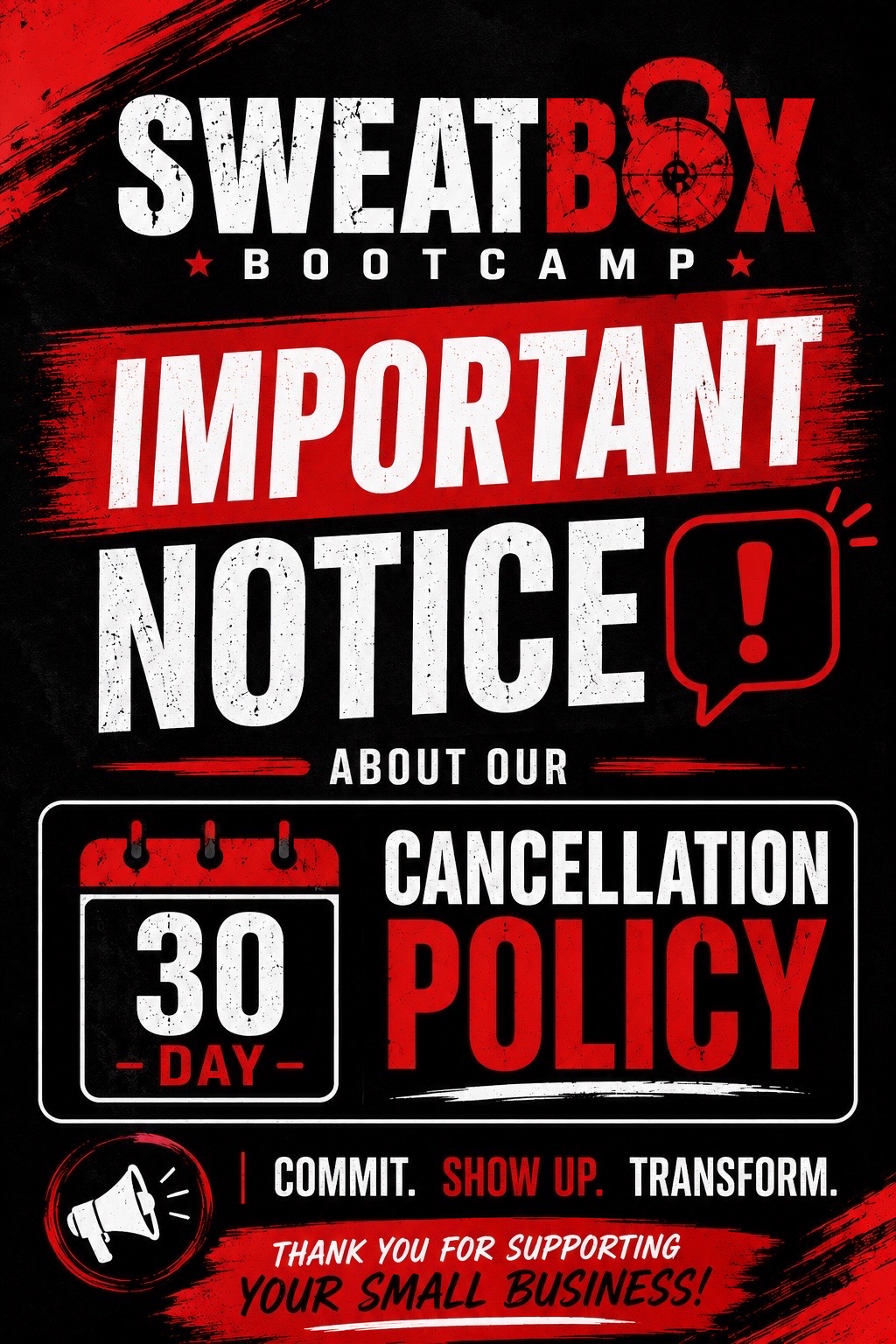@Sweatbox Bootcamp
