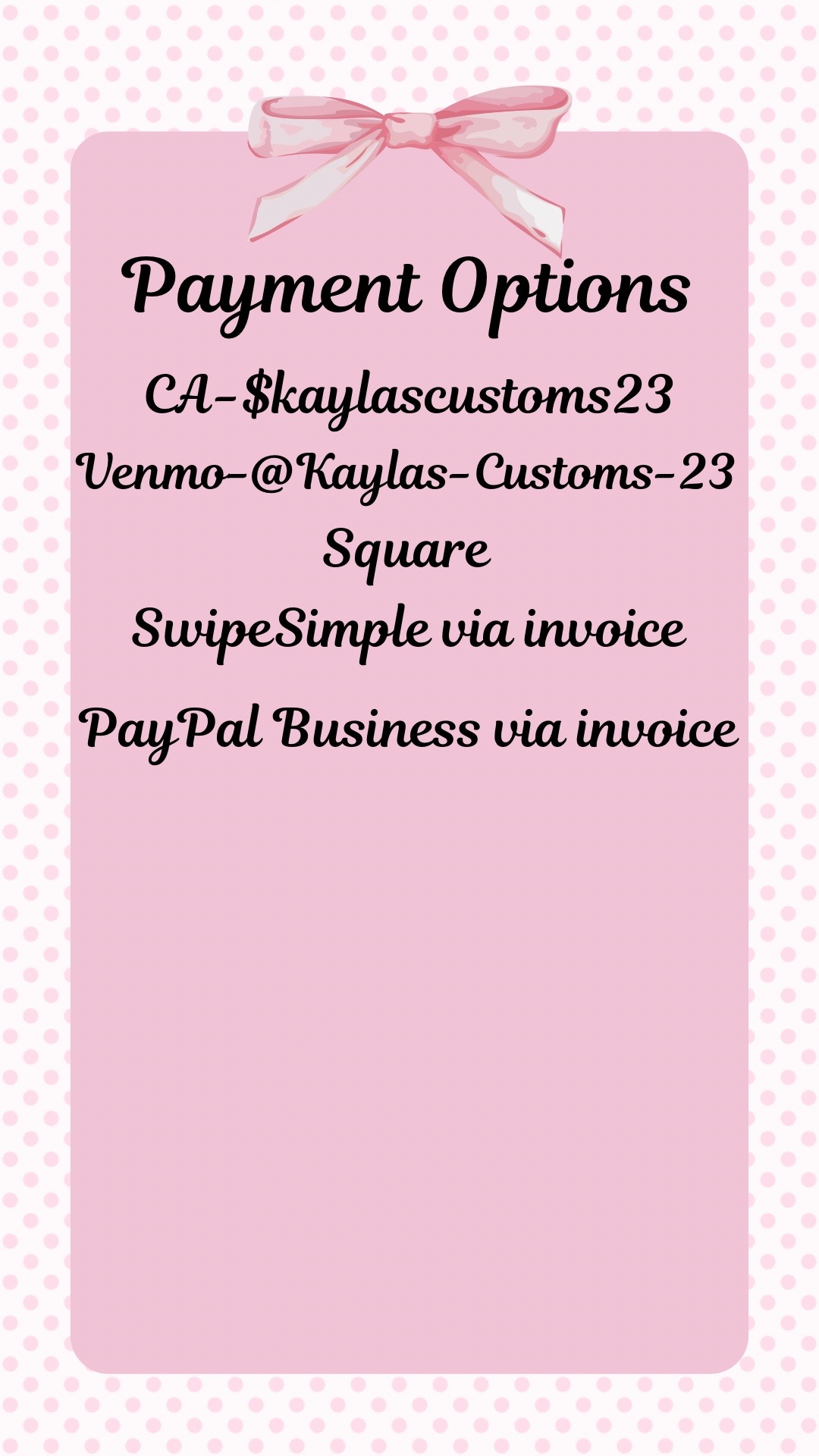 @🩷Kaylas Custom Creations🥰