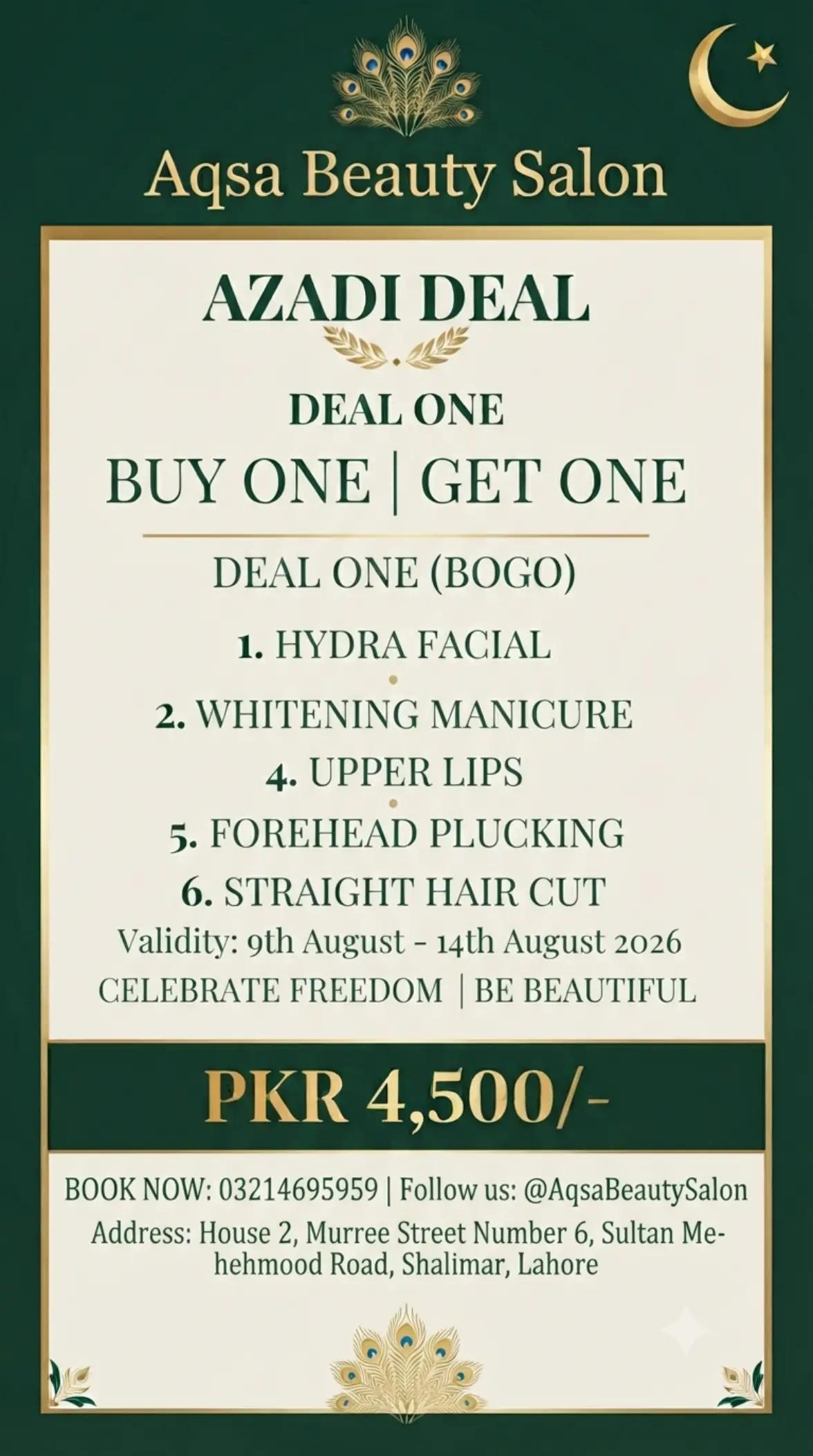 @Aqsa beauty clinic & institute