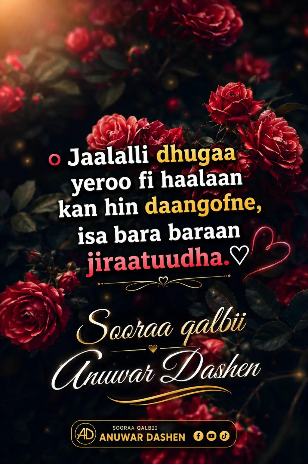 @Jaalala Dhugaa