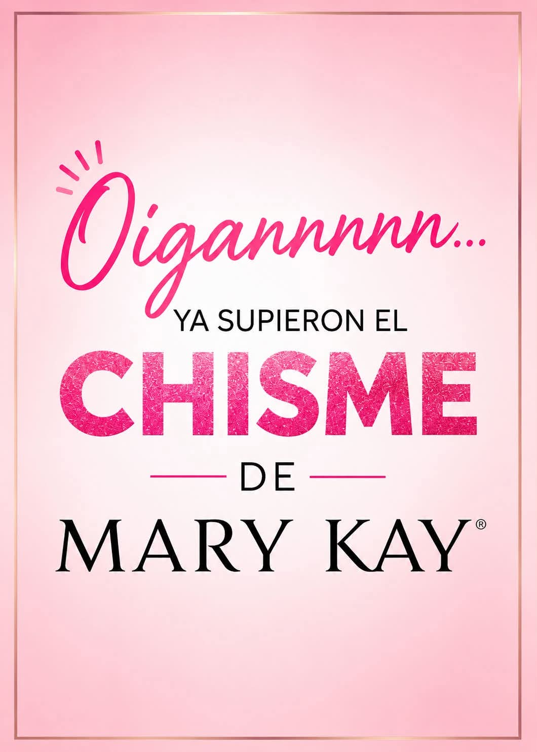 @YessyWeissR Mary kay💄👠💕