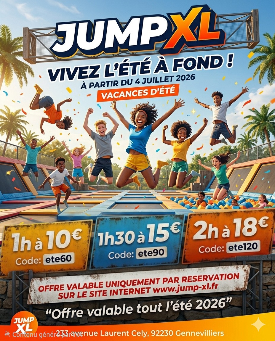 @Jump xl paris Gennevilliers