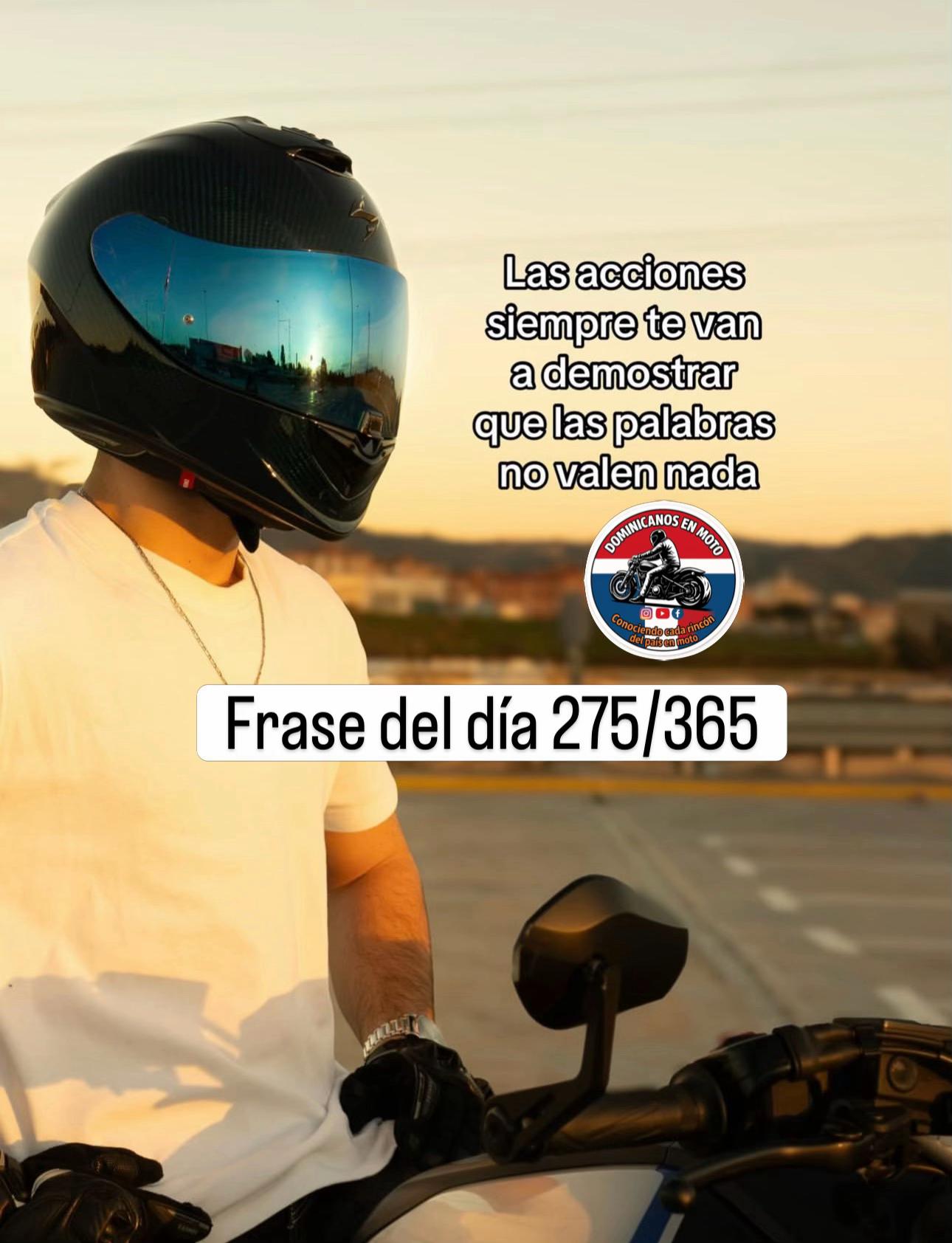 @Dominicanos en moto.