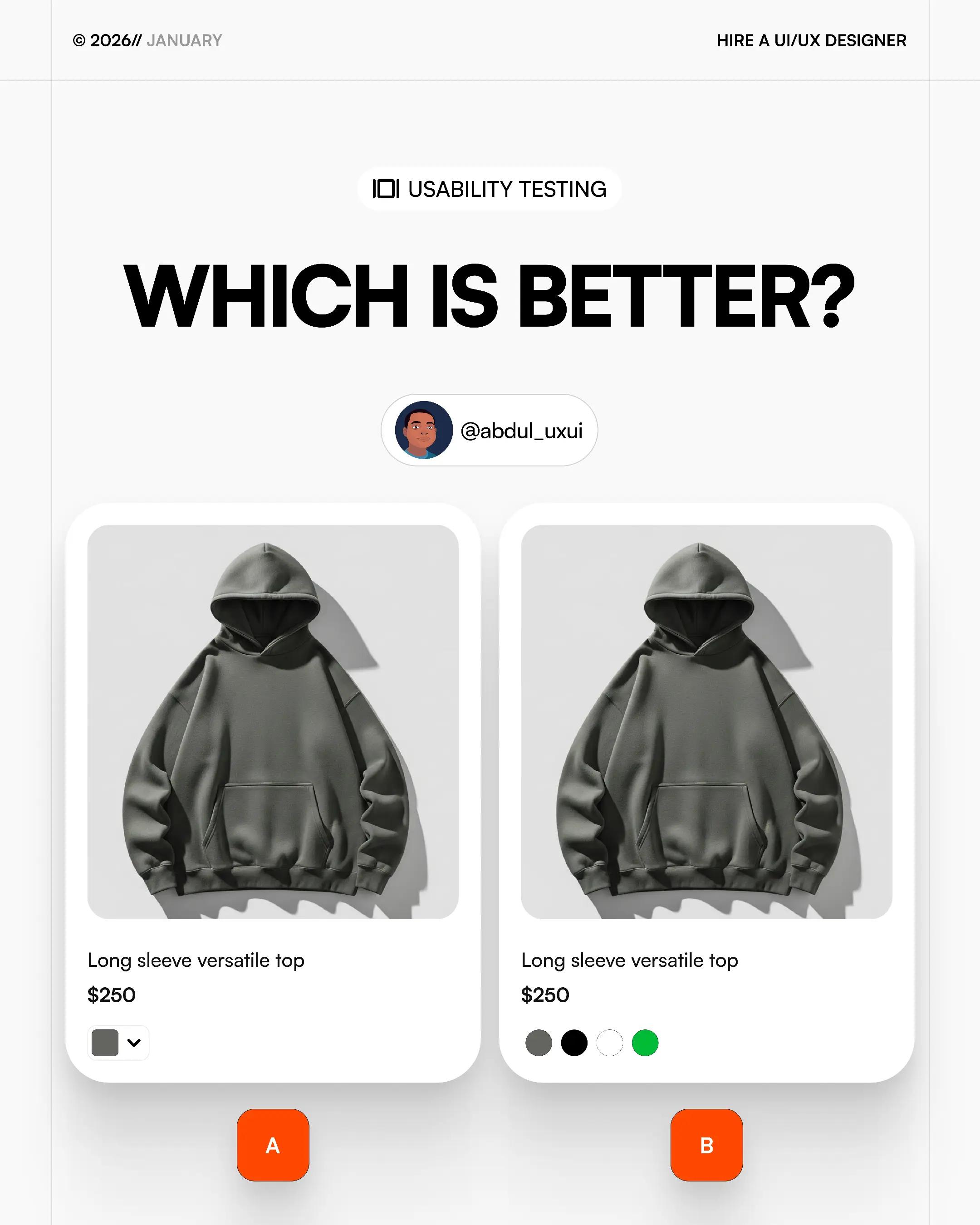 @Abdul &mdash; UI/UX Designer