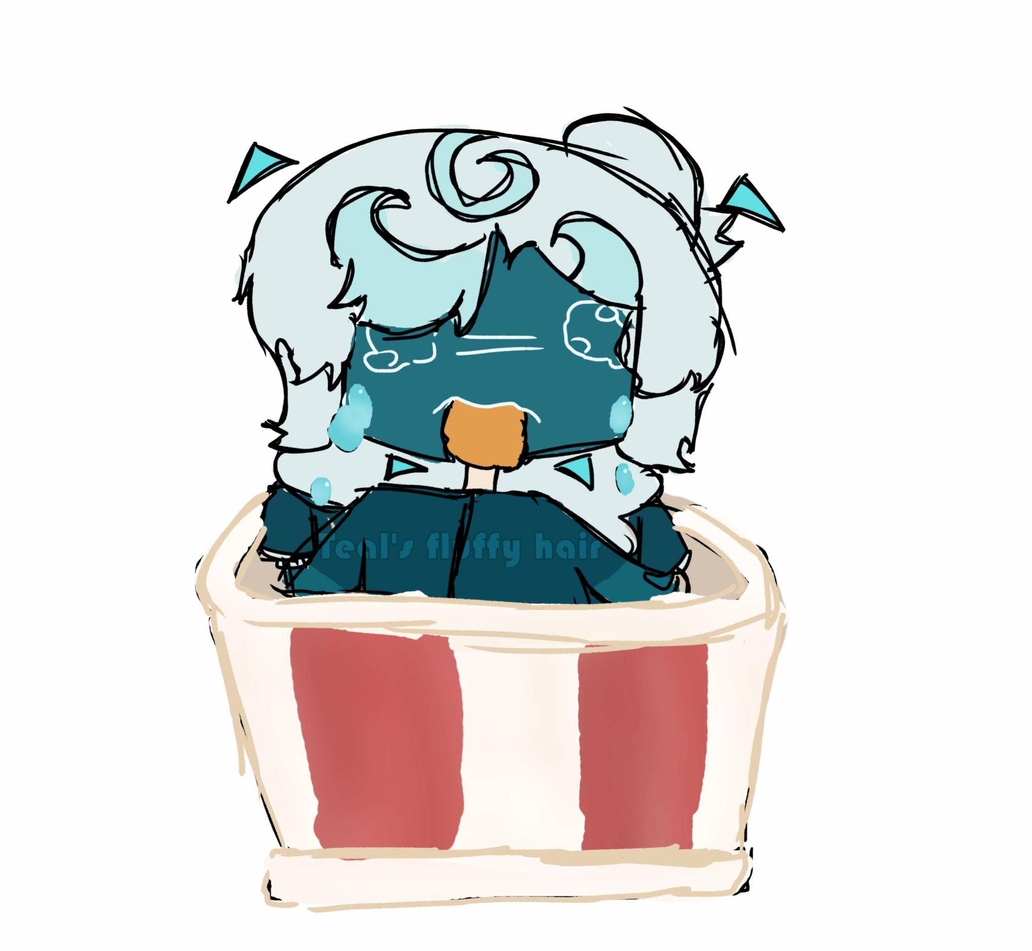 @Teal's fluffy hair (Rei) 🔺🎵