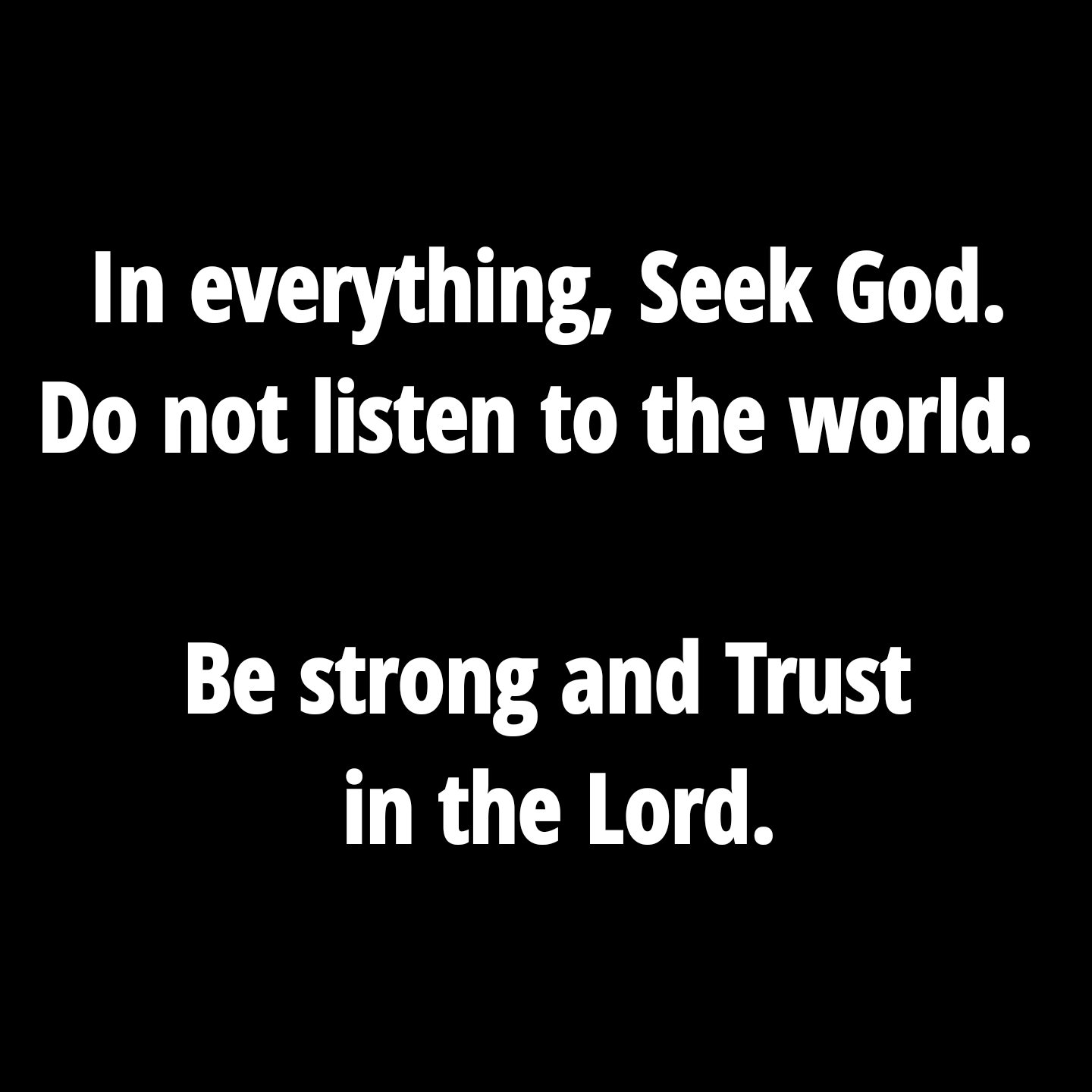 @GOD'S WILLING