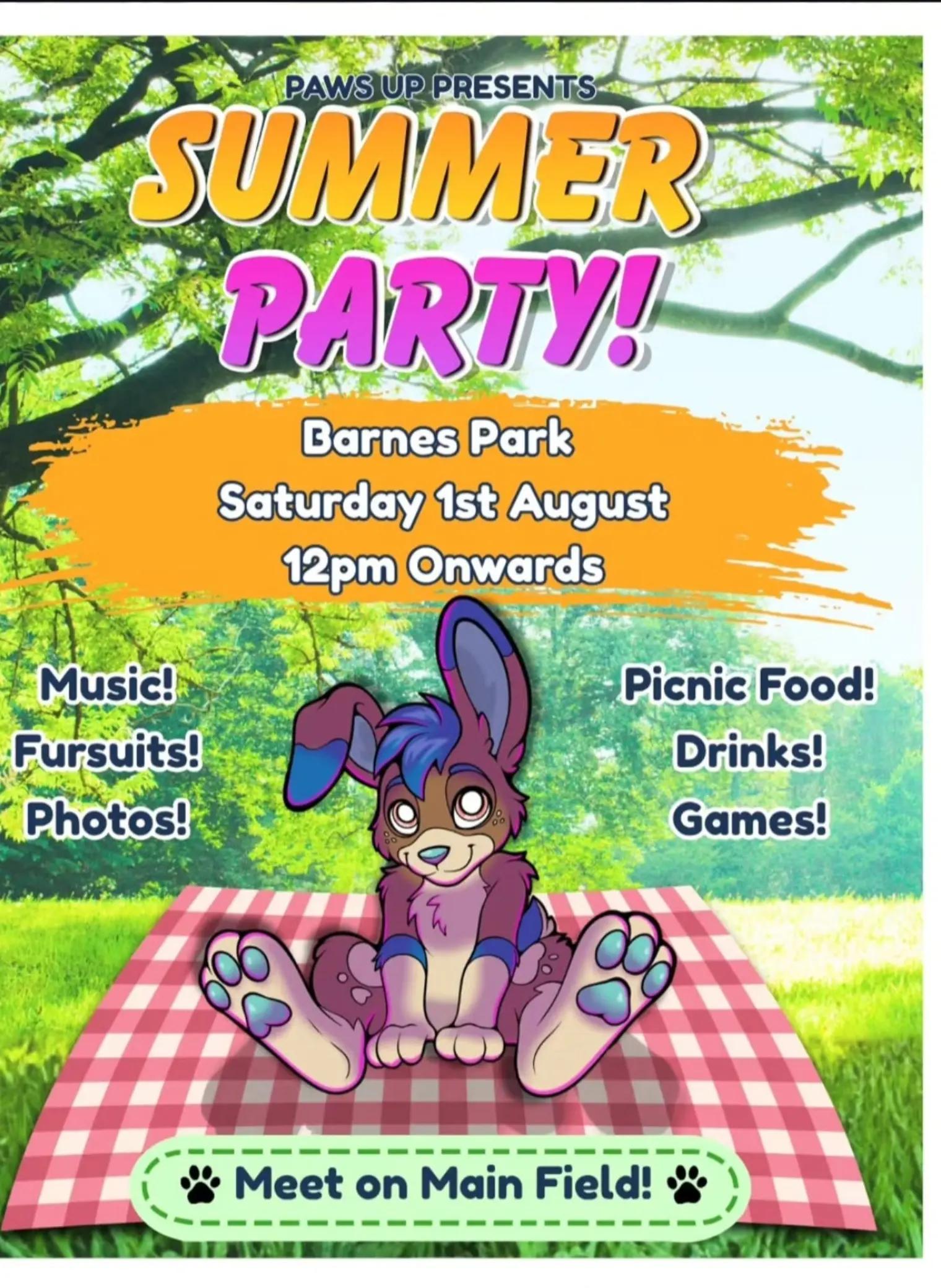 @Gigi 🔜 Paws up summer party