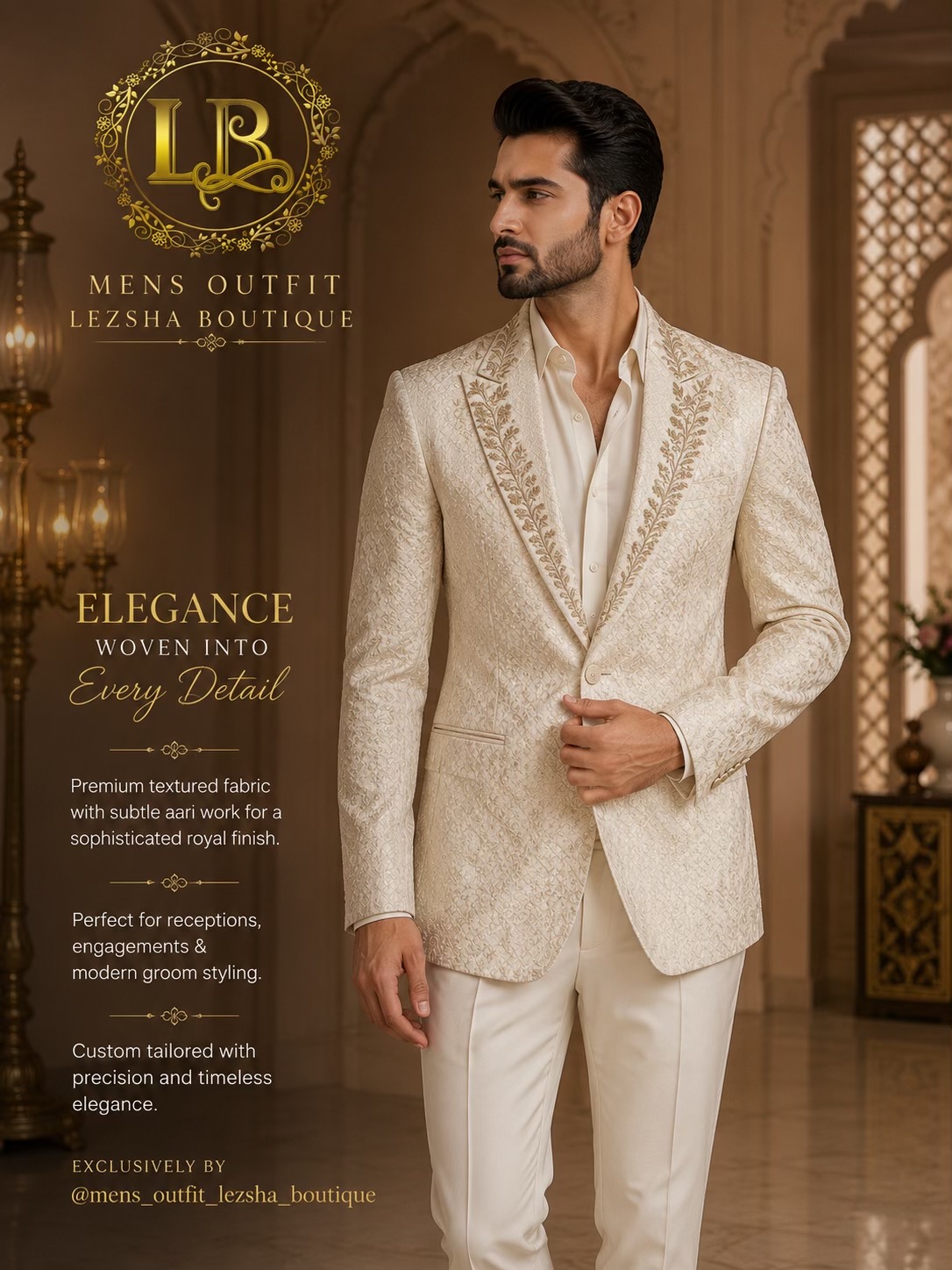 @Mens outfit Lezsha Boutique