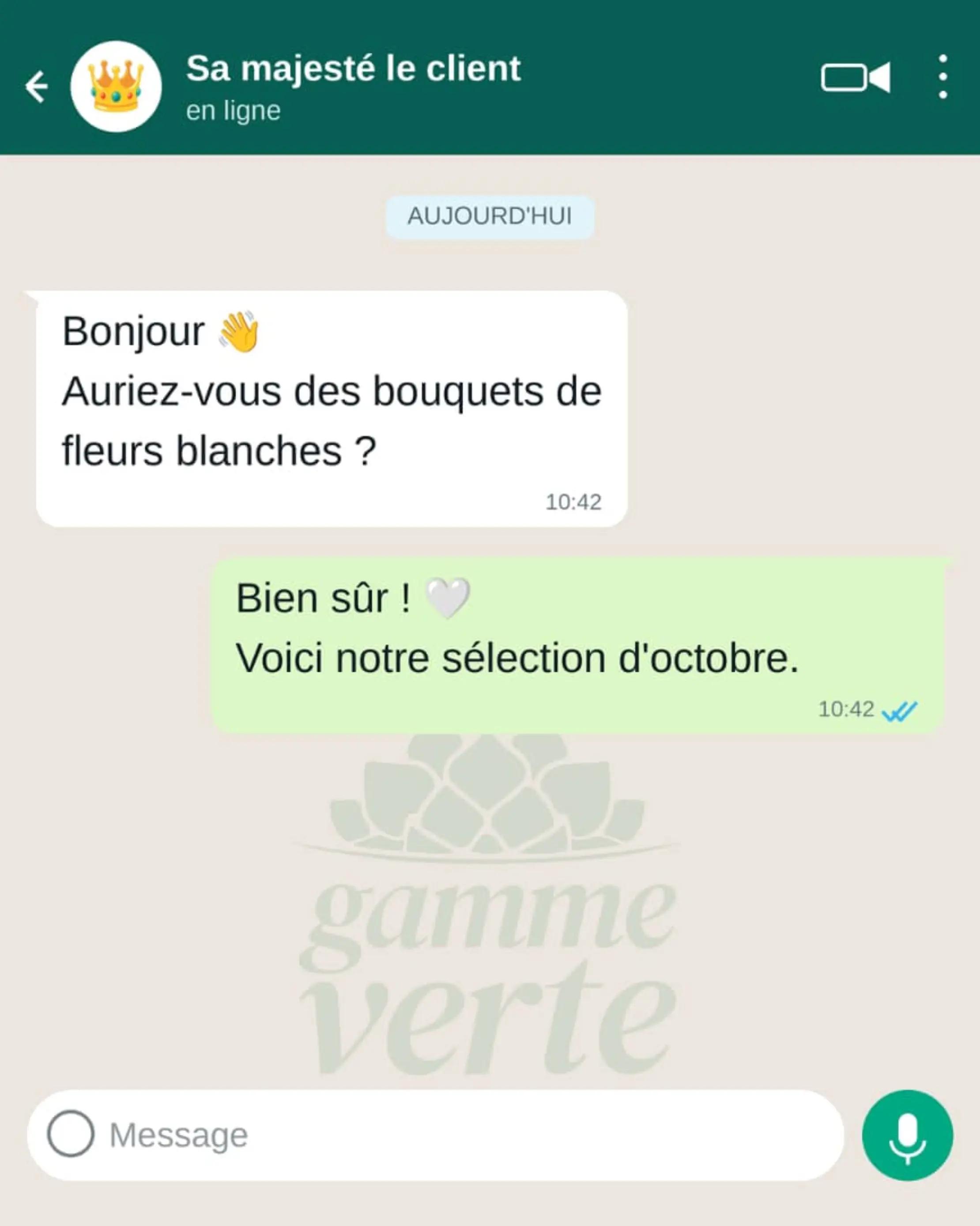@La Gamme Verte