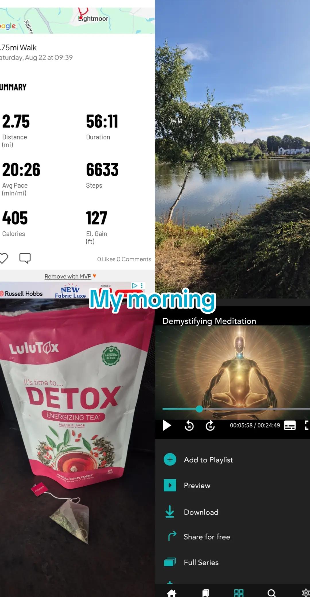 @Nadine's wellness journey