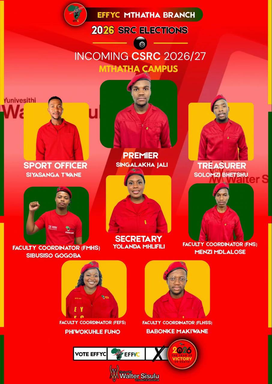 @EFFYC_WSU_MTHATHA Campus