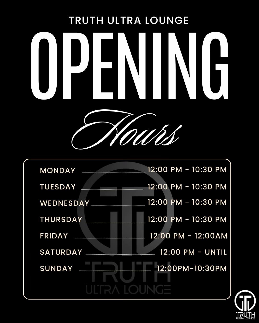 @TRUTH ULTRA LOUNGE