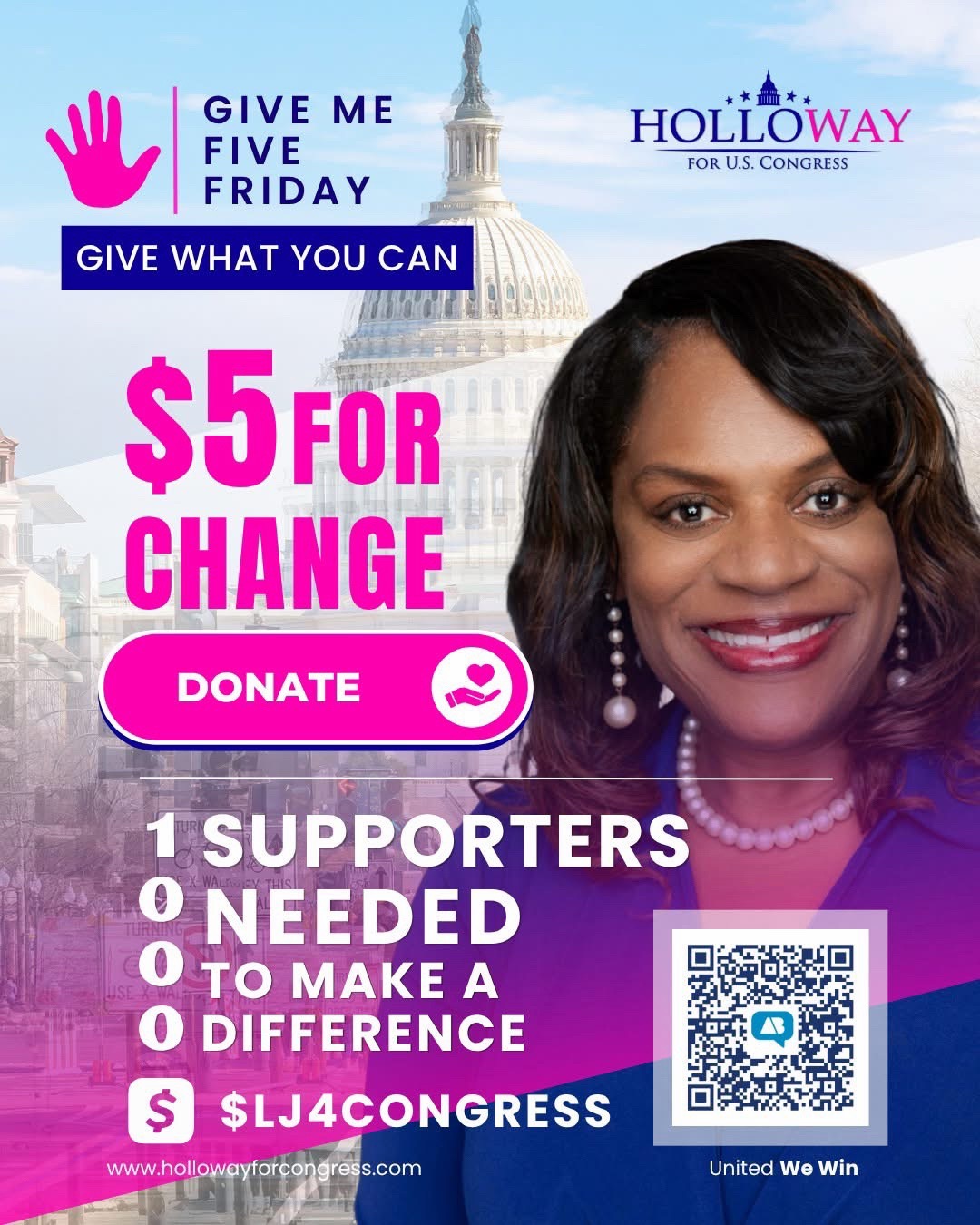@LjHollowayforCongress