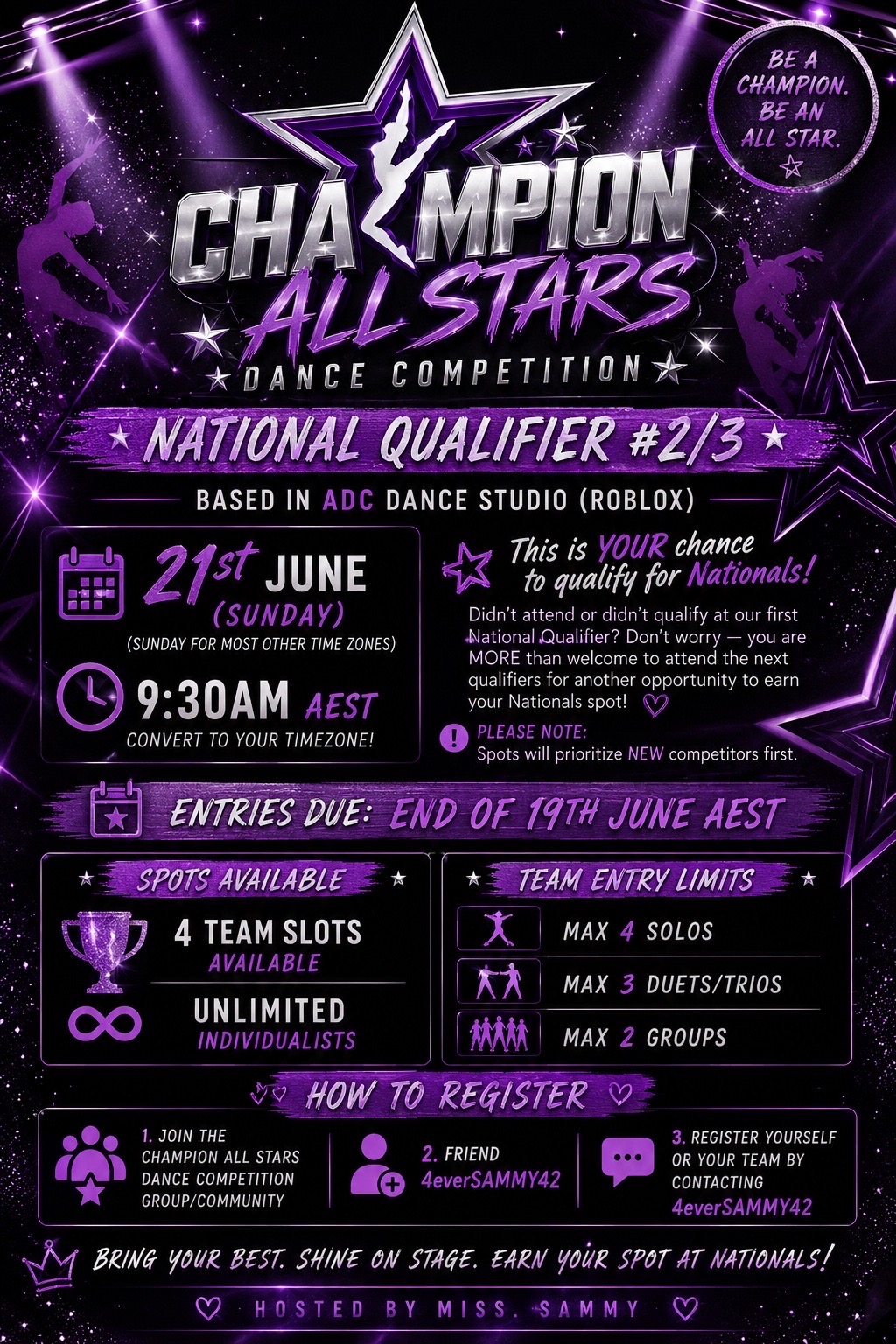 @Champion ALL STARS Dance Comp