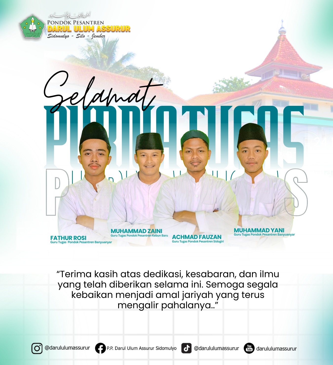 @Darul Ulum Assurur Sidomulyo