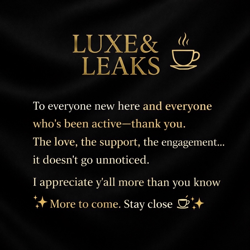 @LUXE&LEAKS☕️