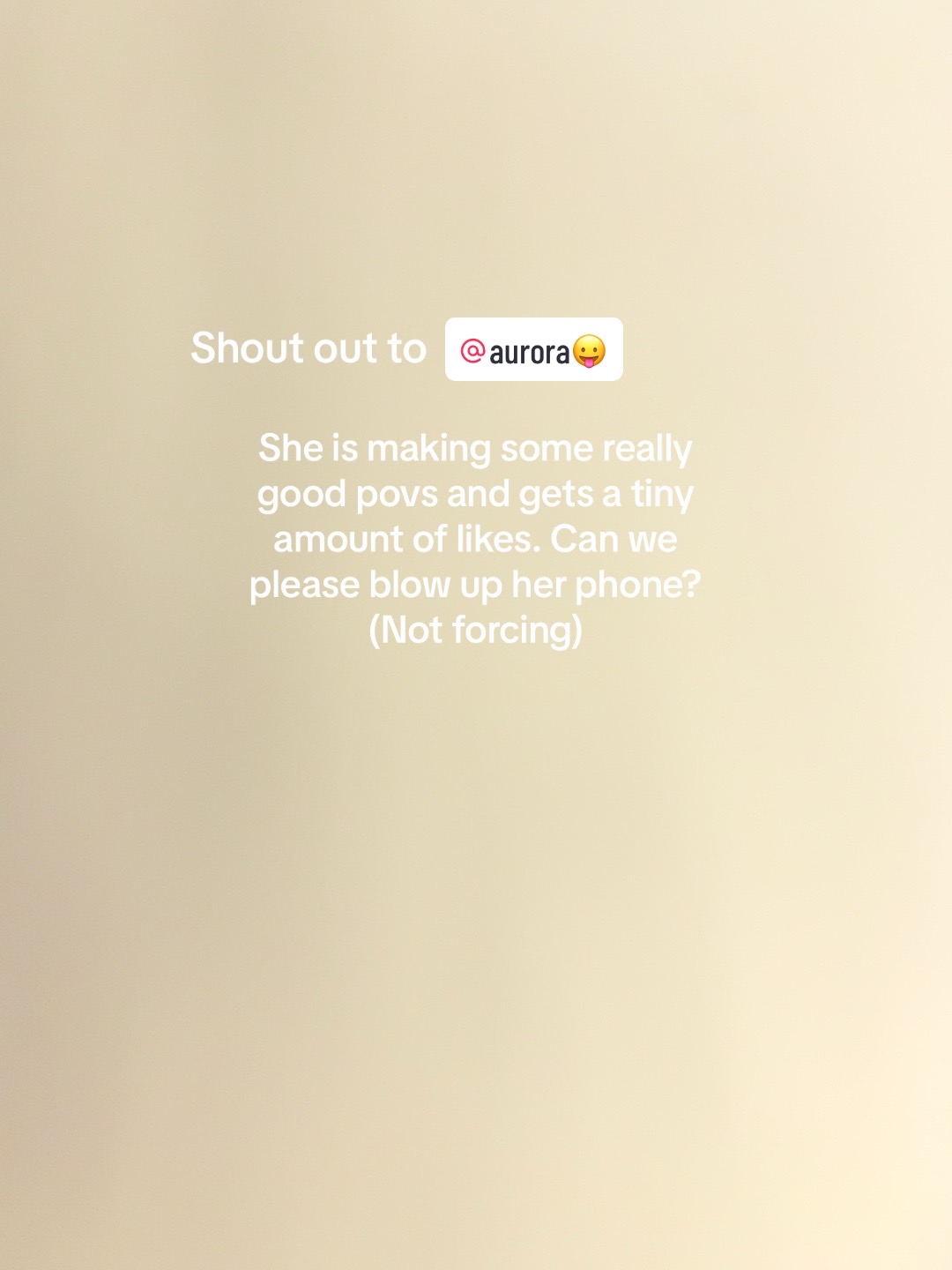 @Cecilia