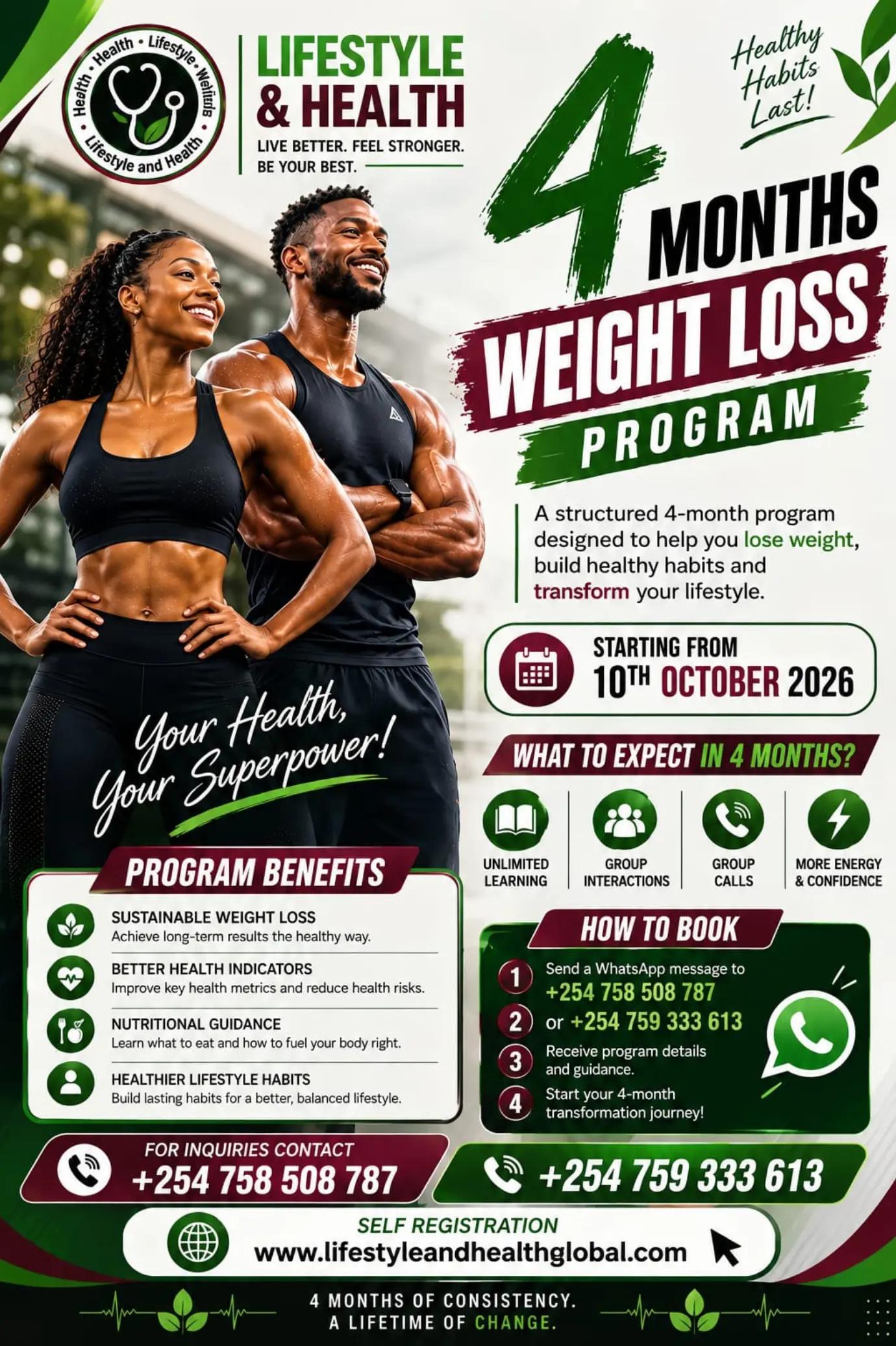 @LIFESTYLE& HEALTH+254758508787