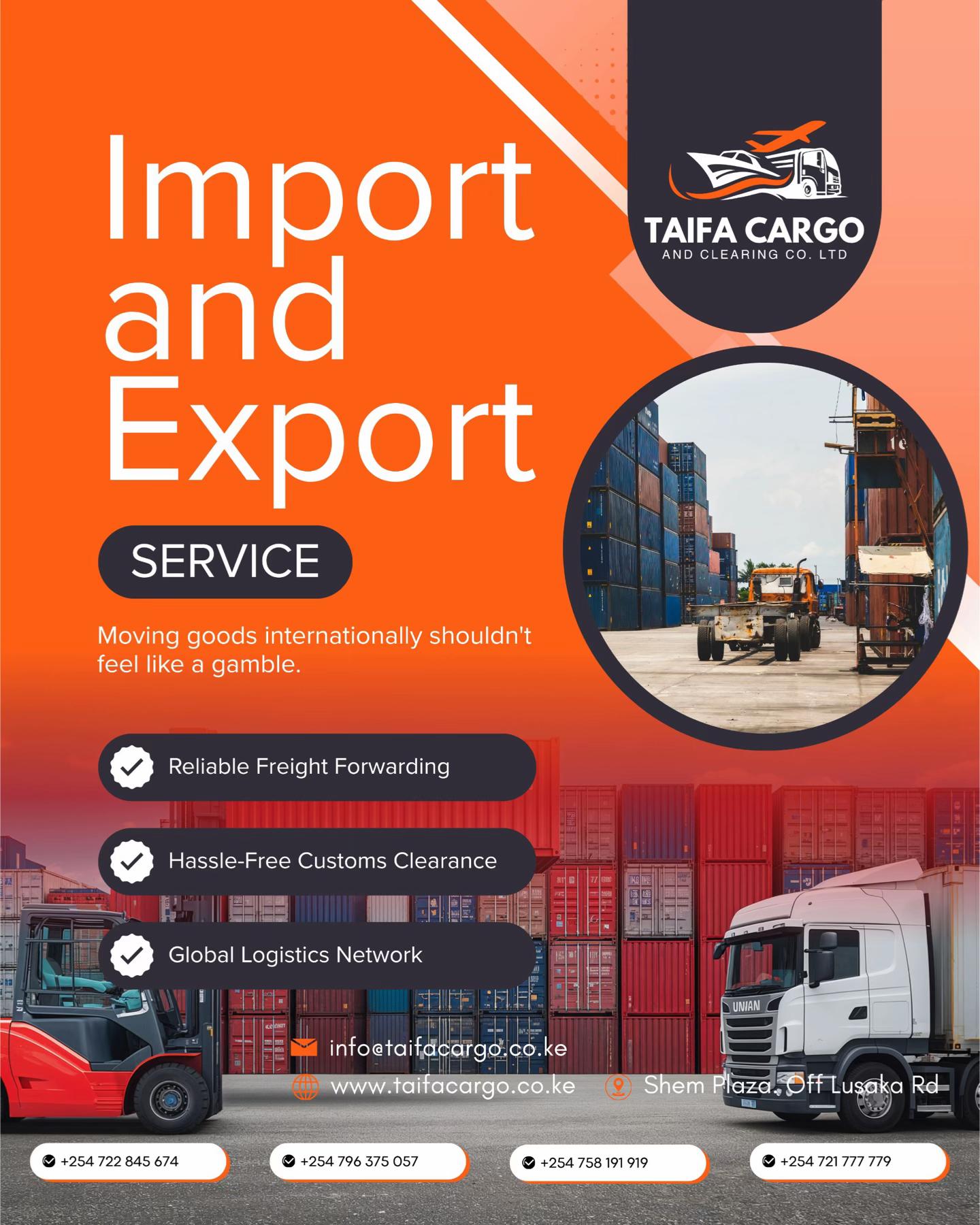 @TAIFA CARGO AND CLEARING CO.
