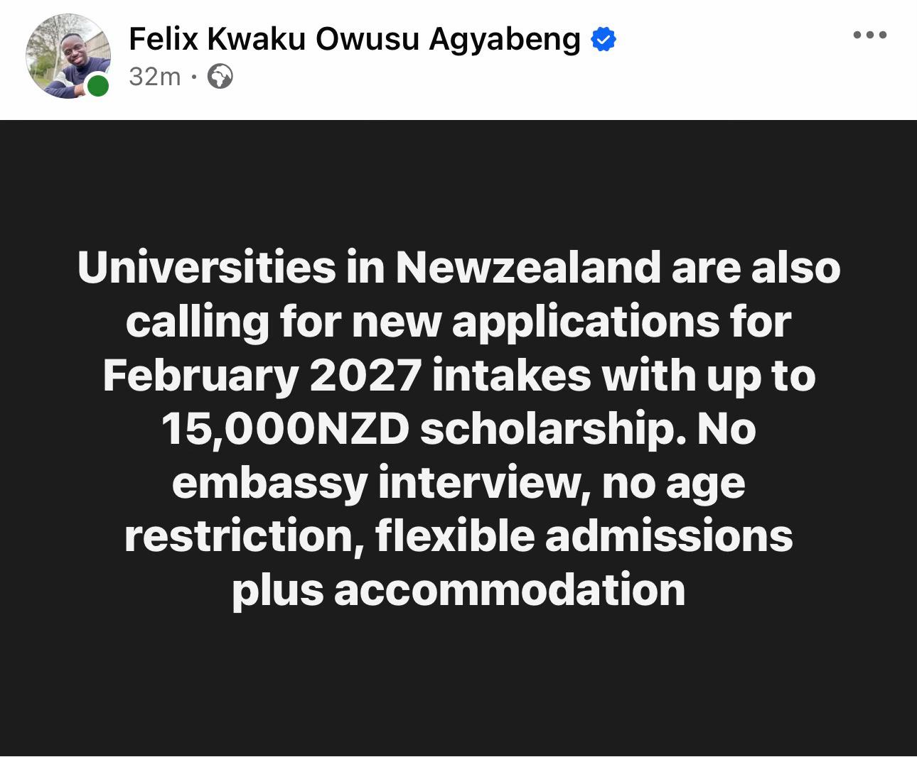 @Felix Agyabeng