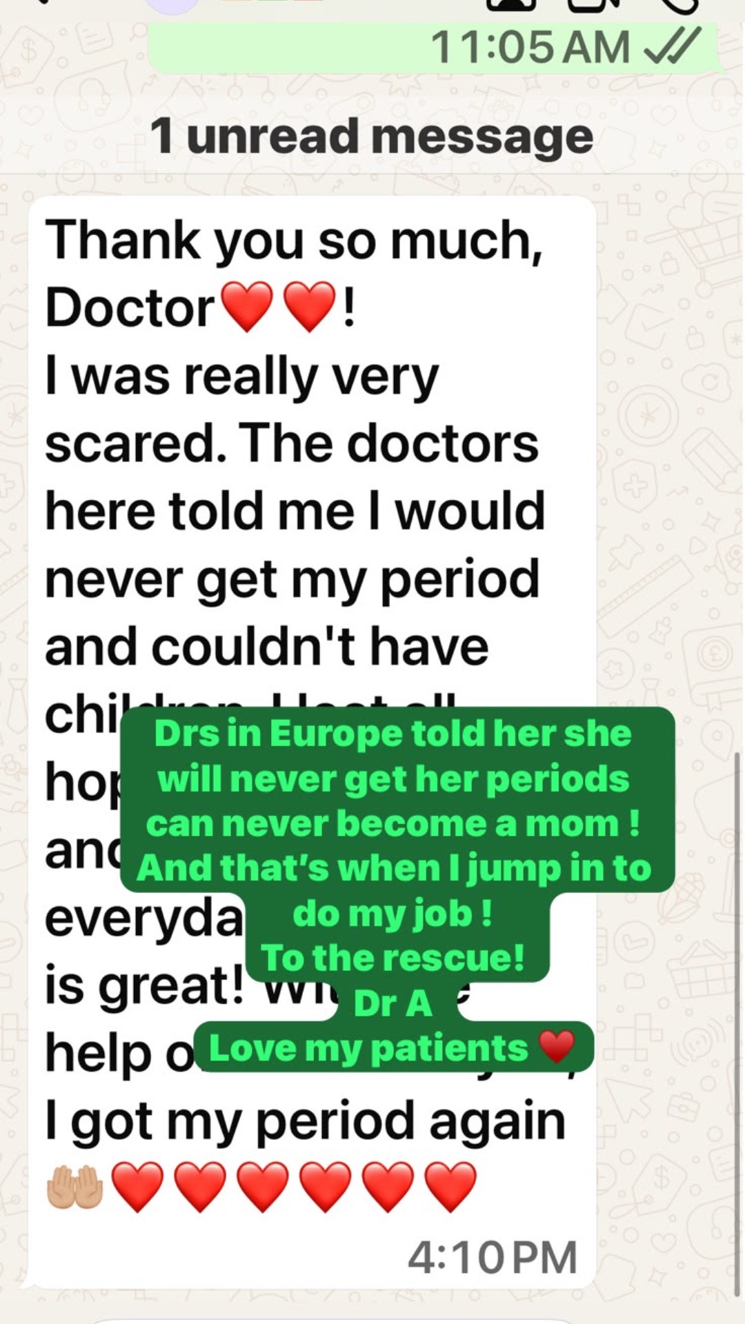 @Dr Aisha Lakhwani fertility