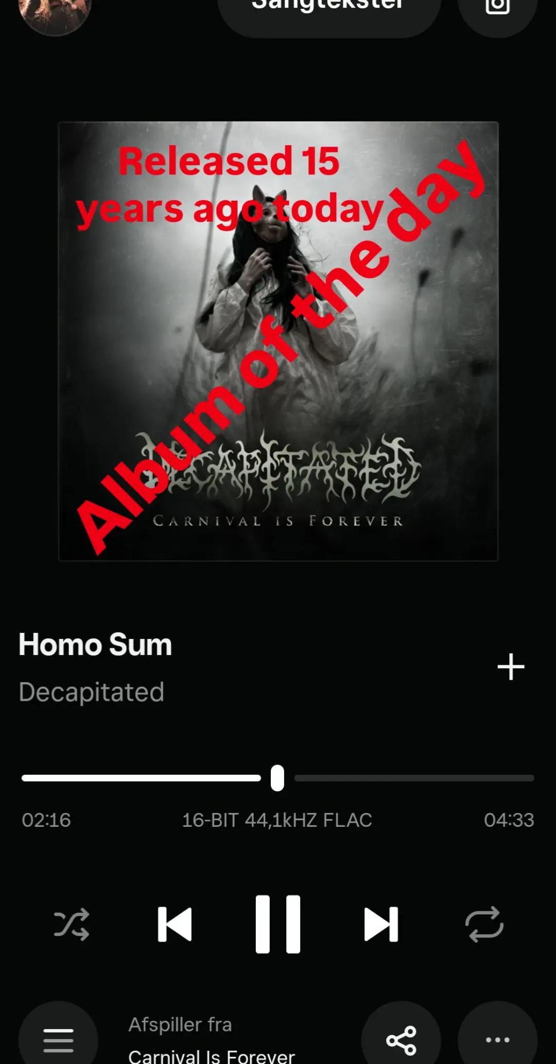 @Album of the day