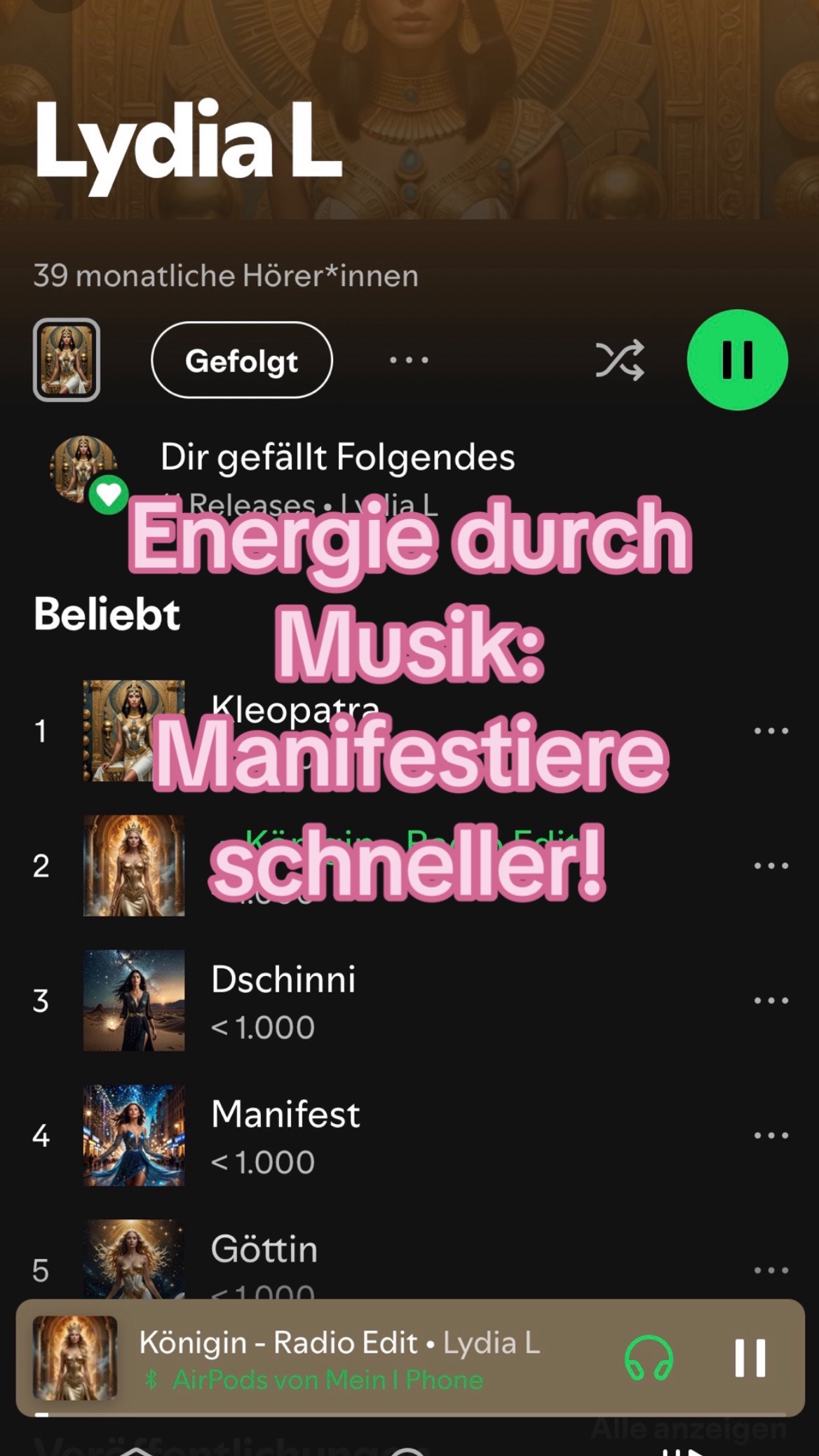@Lydia L | ManifestationSongs