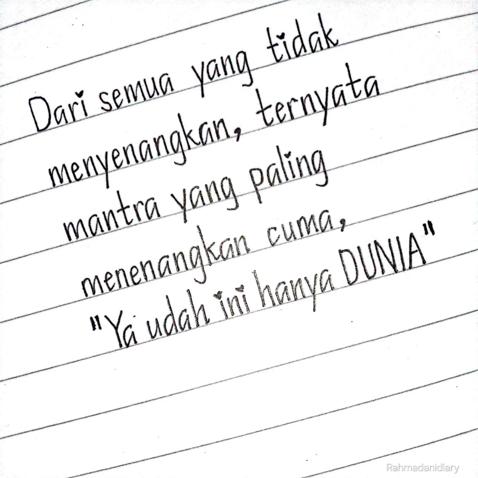 @Rahmadani 🌸