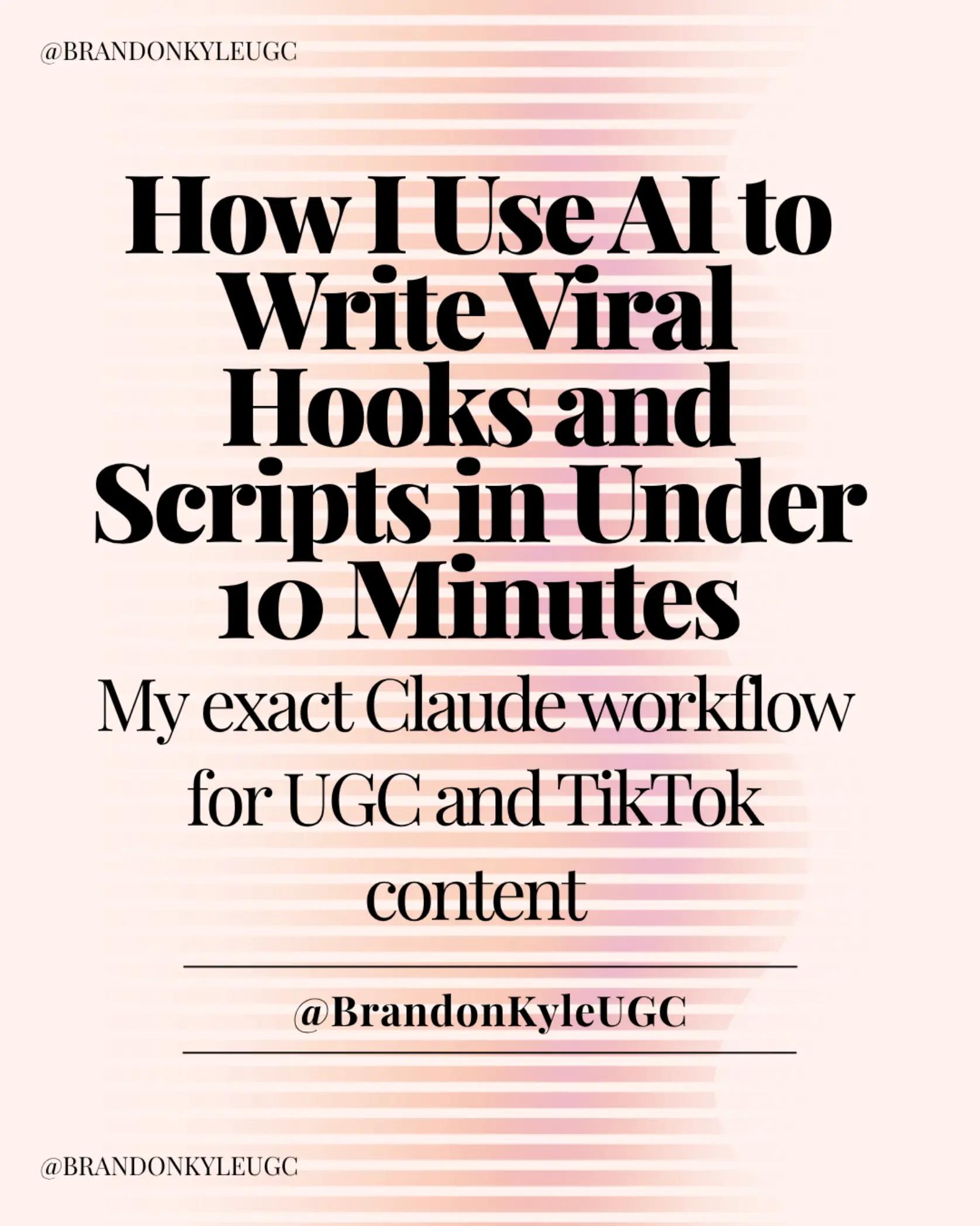 @Brandon - UGC Content Creator